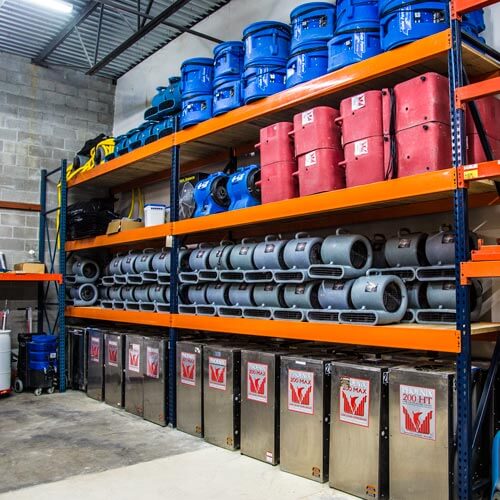 restoration equipment rental