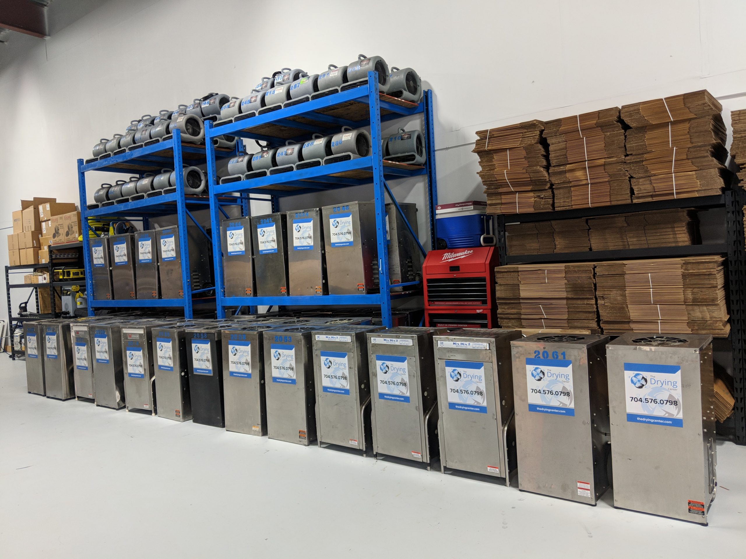 Drying Equipment Rental